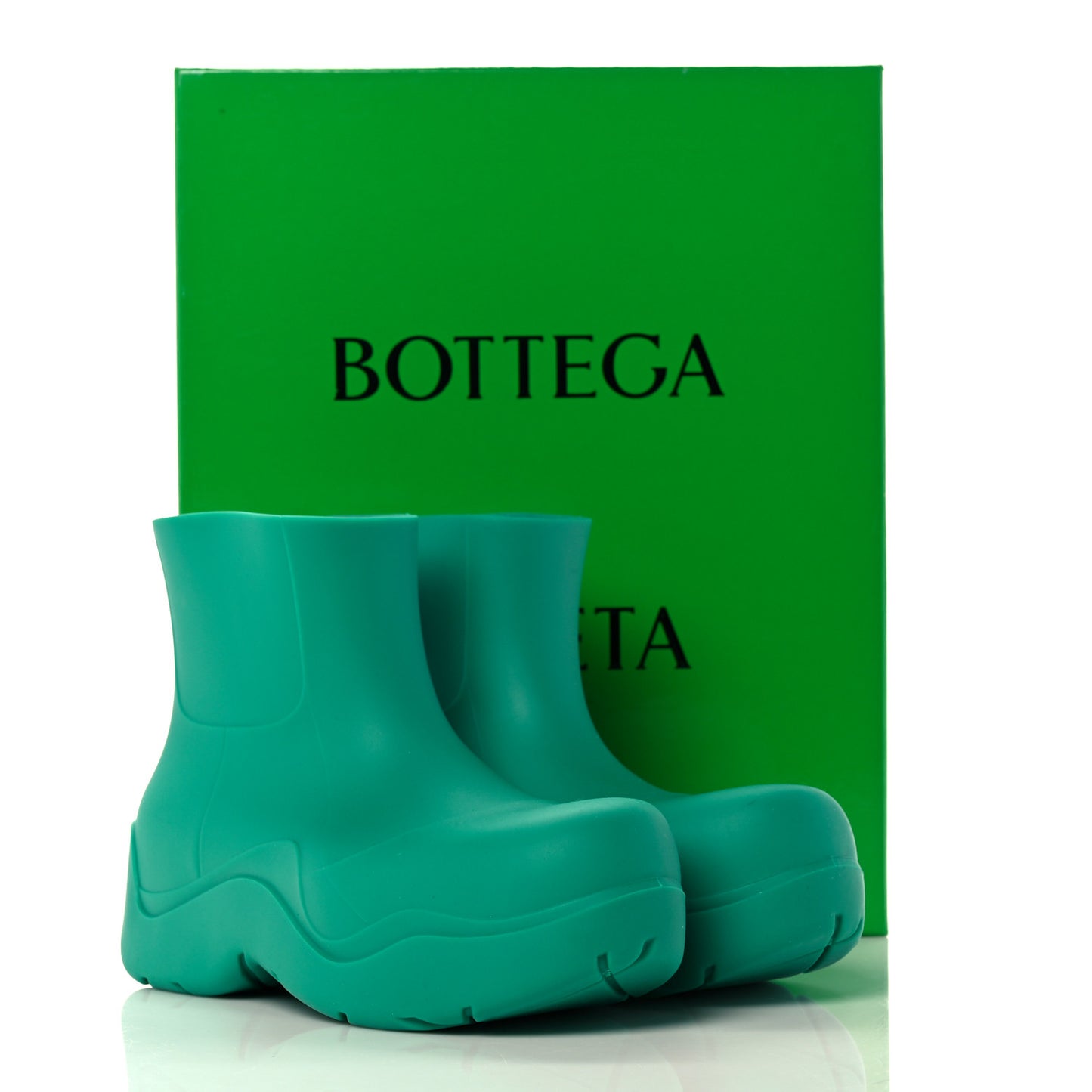 Rubber Puddle Boots 38 Acid Turquoise
