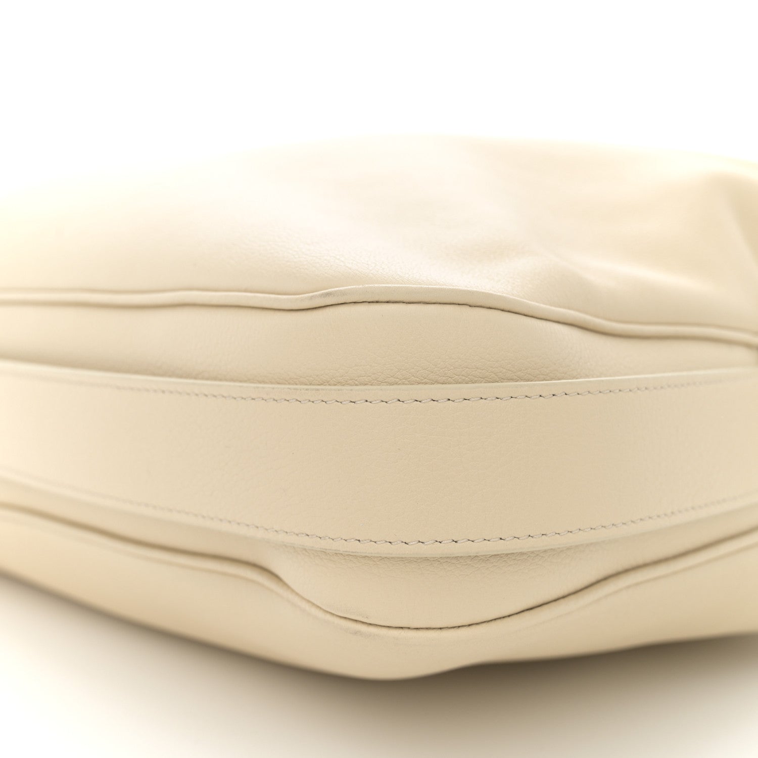 Celine Supple Calfskin Large Romy Shoulder Bag Limestone 10 of 11