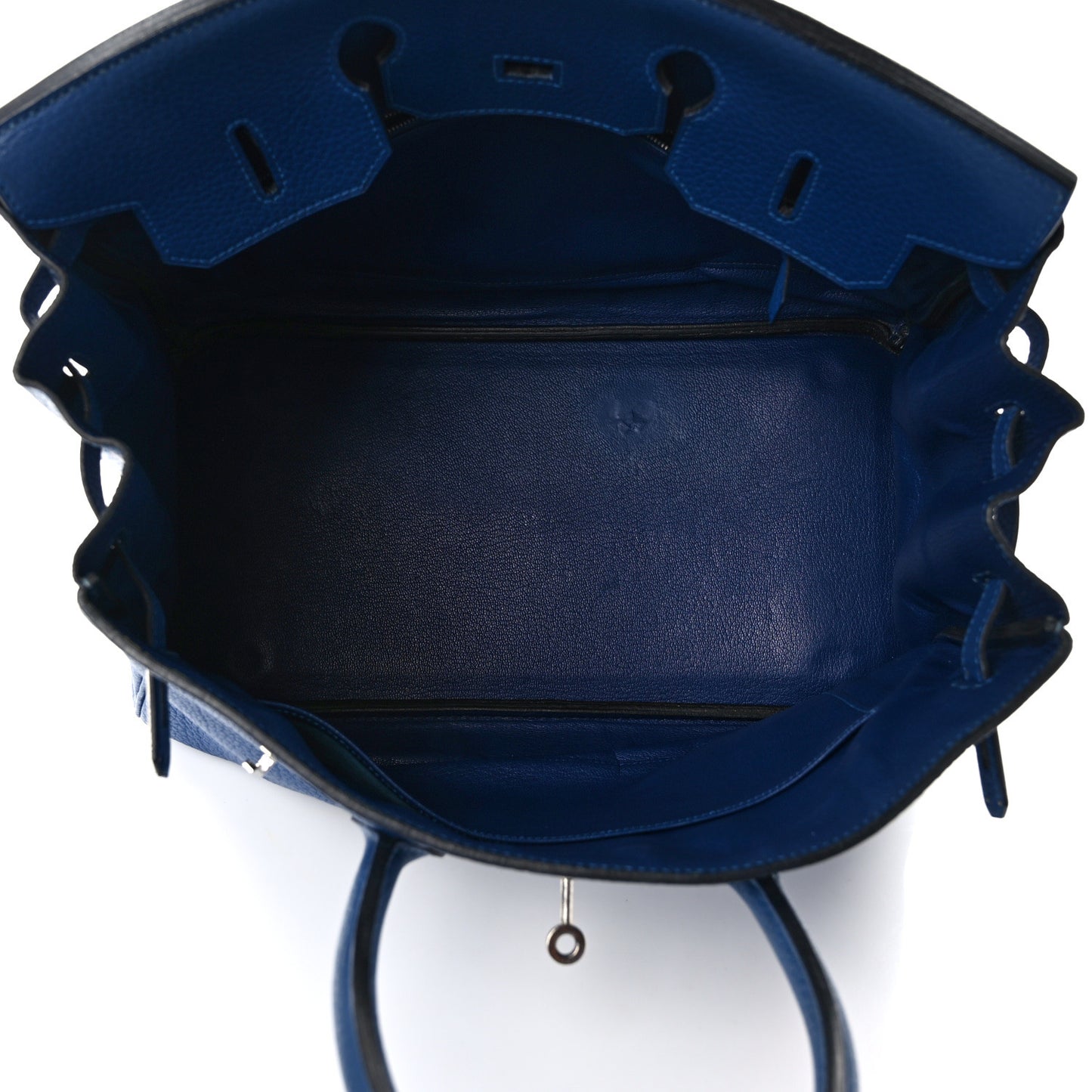 Togo Birkin 35 Bleu Electrique