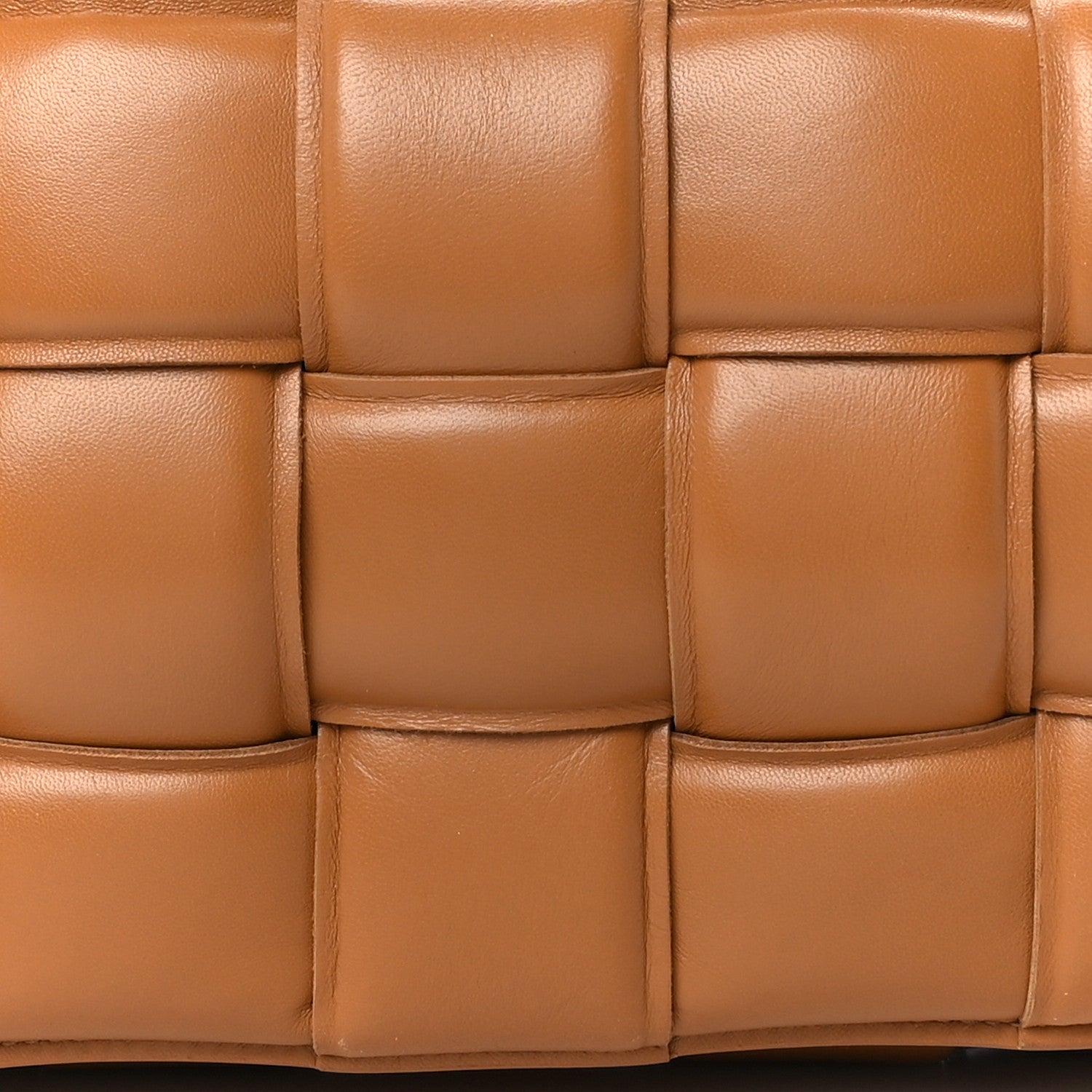 Bottega Veneta Nappa Maxi Intreccio Padded Cassette Crossbody Bag Caramel 10 of 14