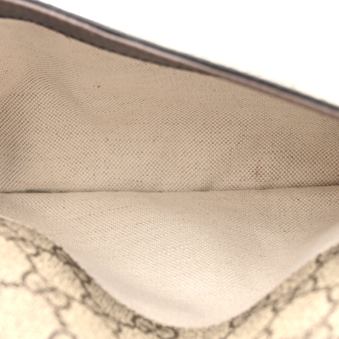 GG Supreme Monogram Web Small Neo Vintage Double Flap Messenger Bag Beige New Acero