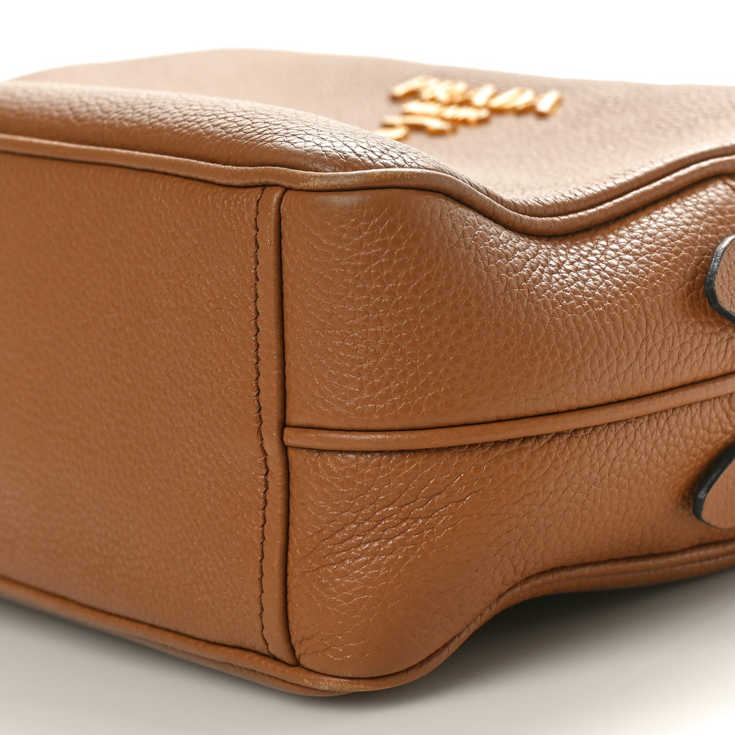 Prada Vitello Phenix Camera Bag Caramel 9 of 9