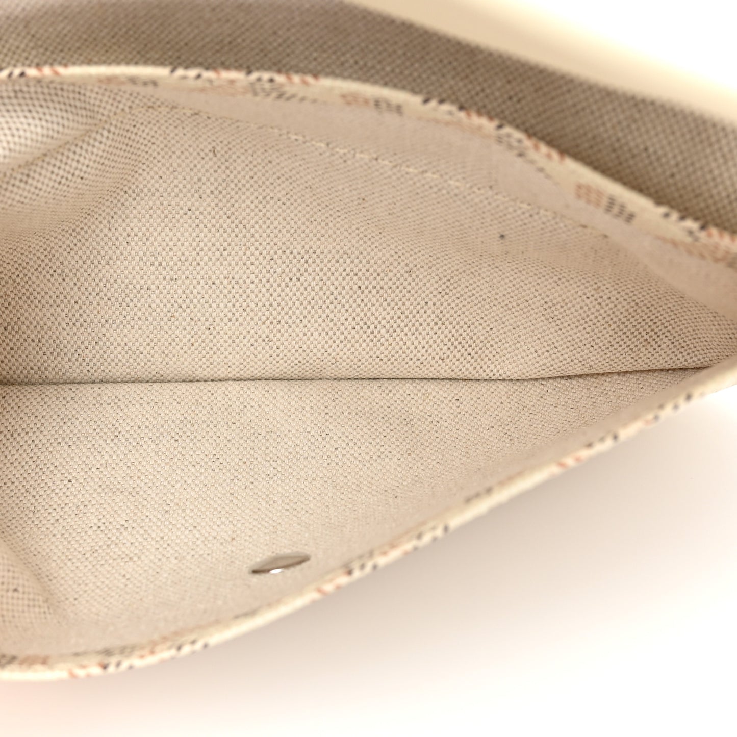 Goyardine Embroidered Seahorse Reversible Anjou PM Sand