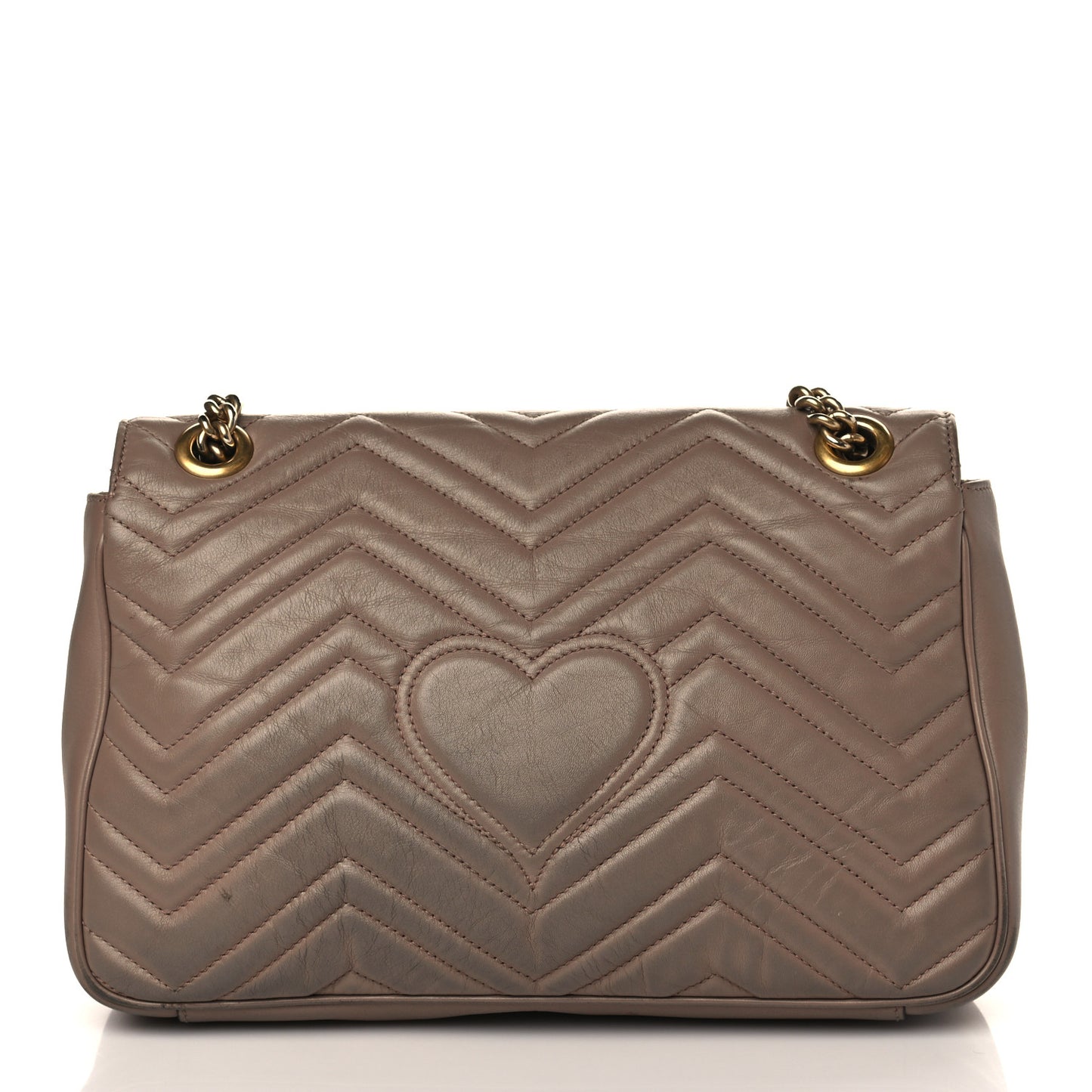 Calfskin Matelasse Medium GG Marmont Shoulder Bag Porcelain Rose