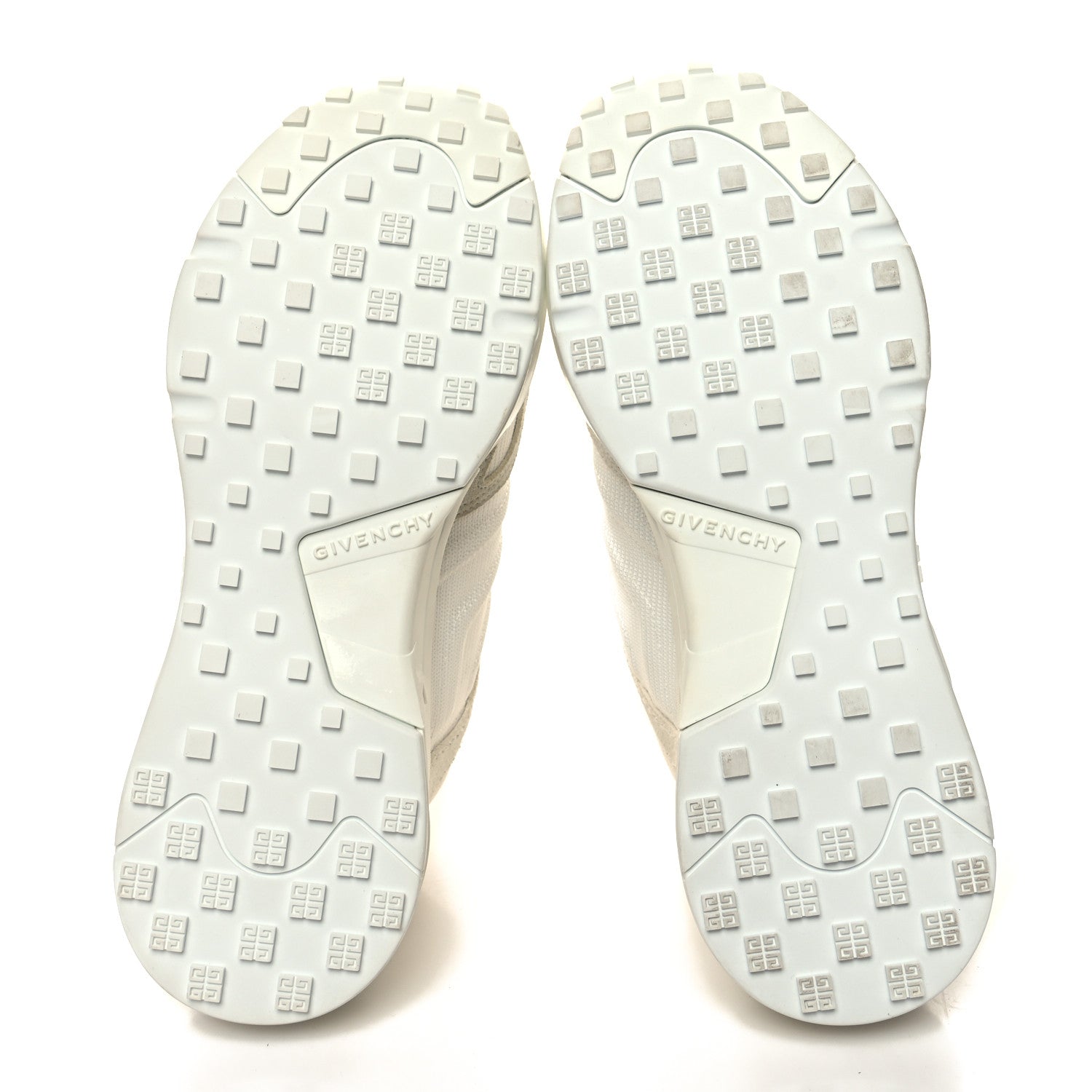 Givenchy Technical Canvas Suede Giv 1 Light Runner Sneakers 37 White 5 of 11