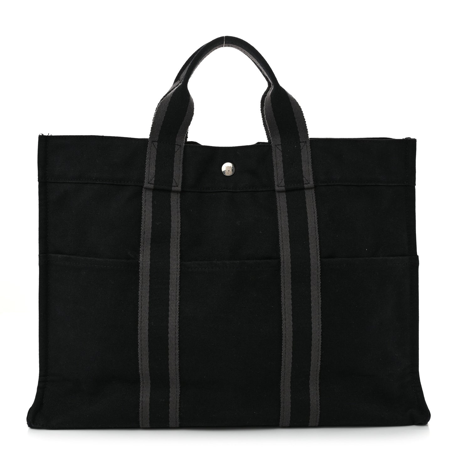 Canvas Herline MM Tote Black