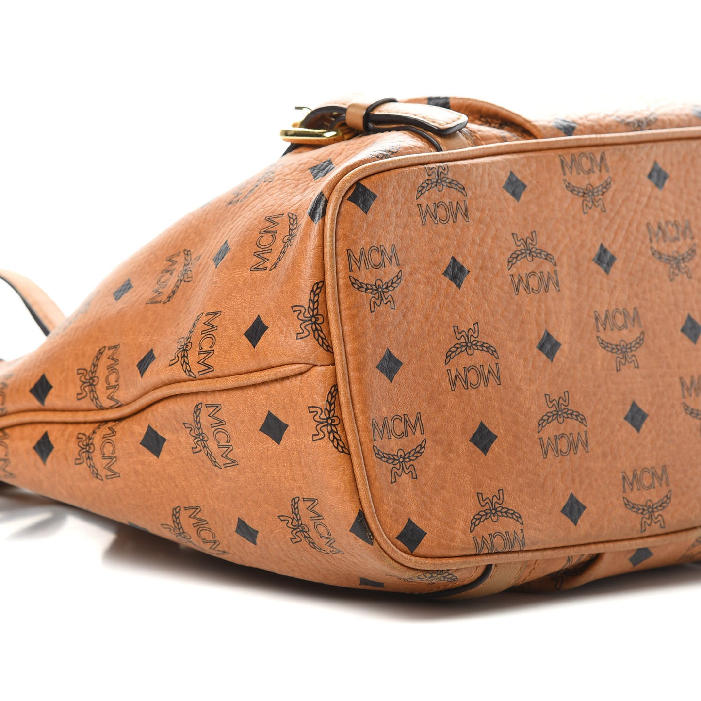 Visetos Medium Essentials Shopper Tote Cognac