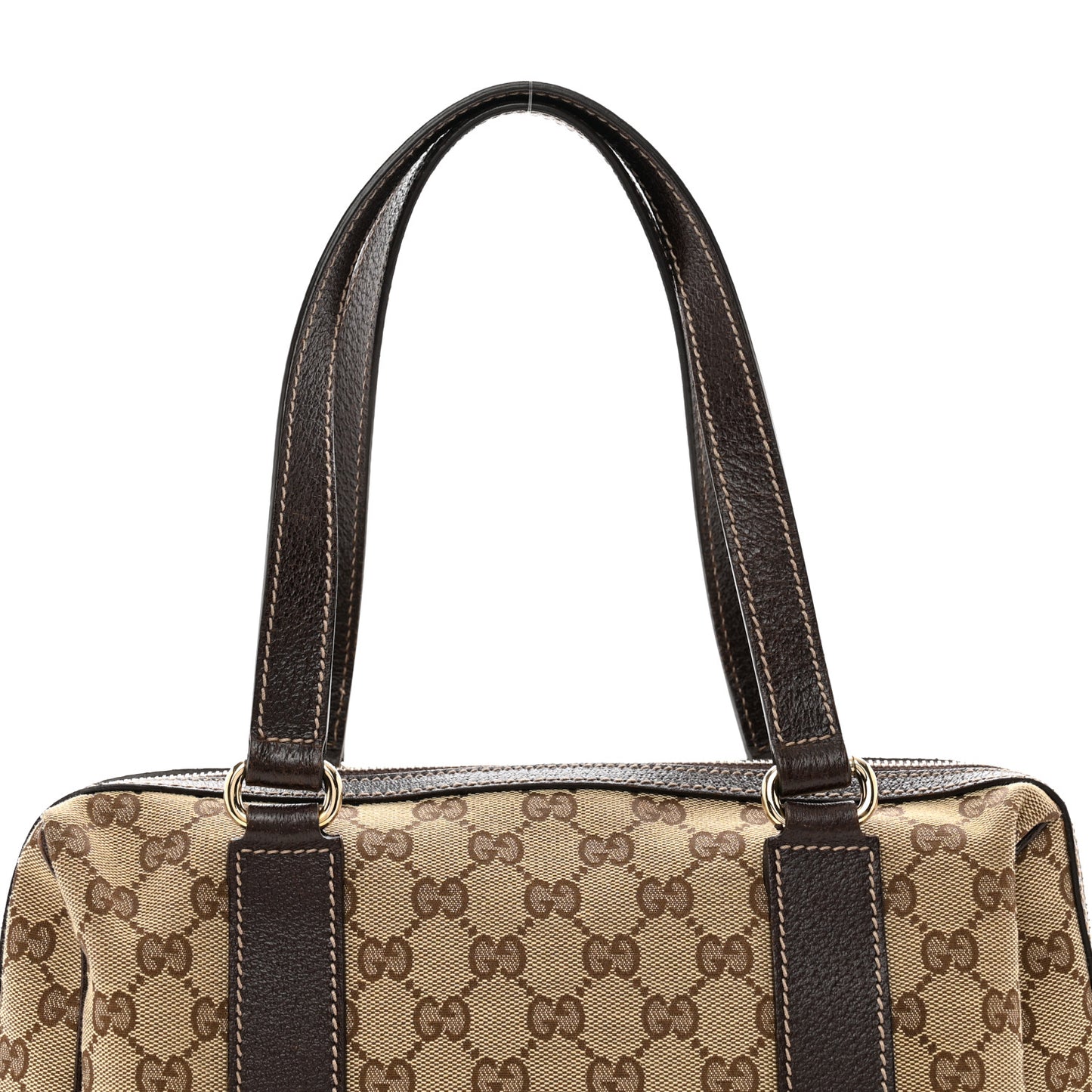Monogram Small Charmy Boston Dark Brown