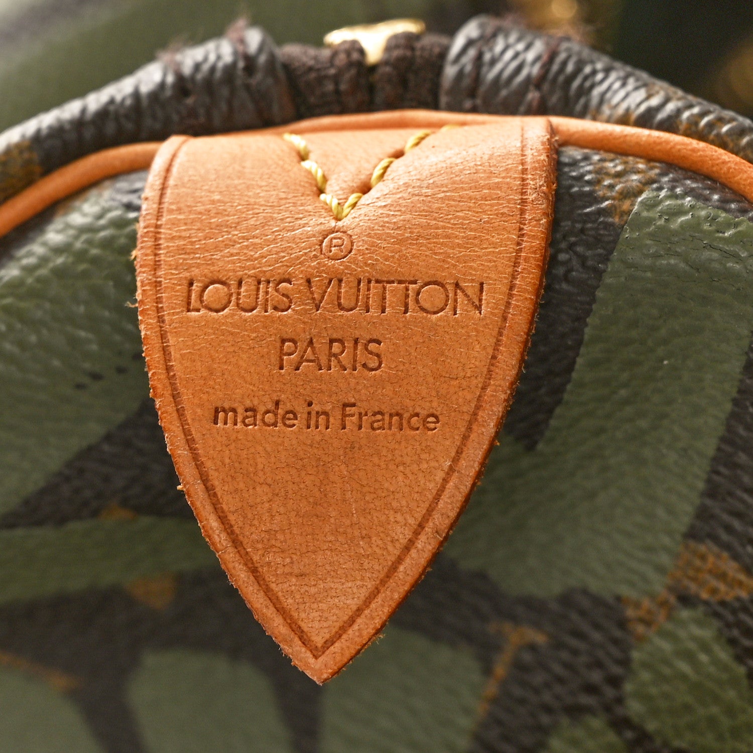 Louis Vuitton Graffiti Keepall 50 Kaki 5 of 13