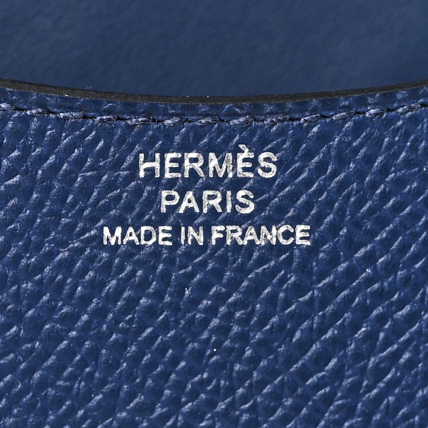 Epsom Constance Slim Wallet Bleu Saphir