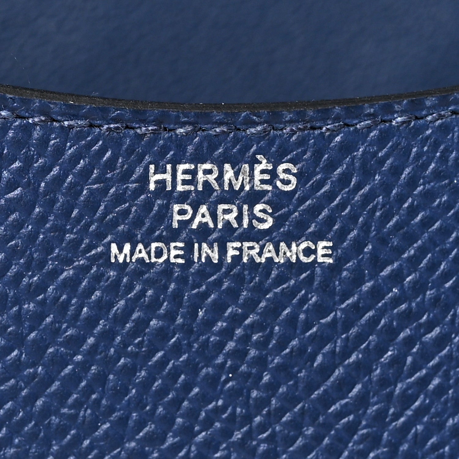 Hermes Epsom Constance Slim Wallet Bleu Saphir 7 of 7