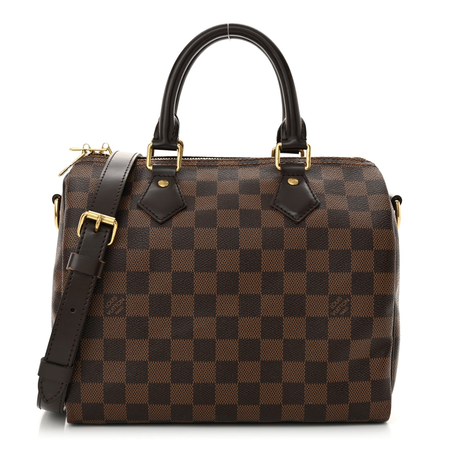 Damier Ebene Speedy Bandouliere 25