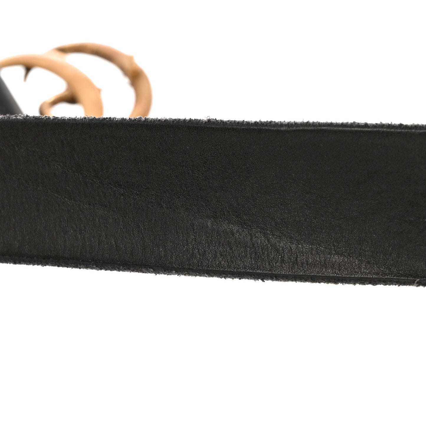 Faded Calfskin Snake Double G 40mm Belt 100/40 Black