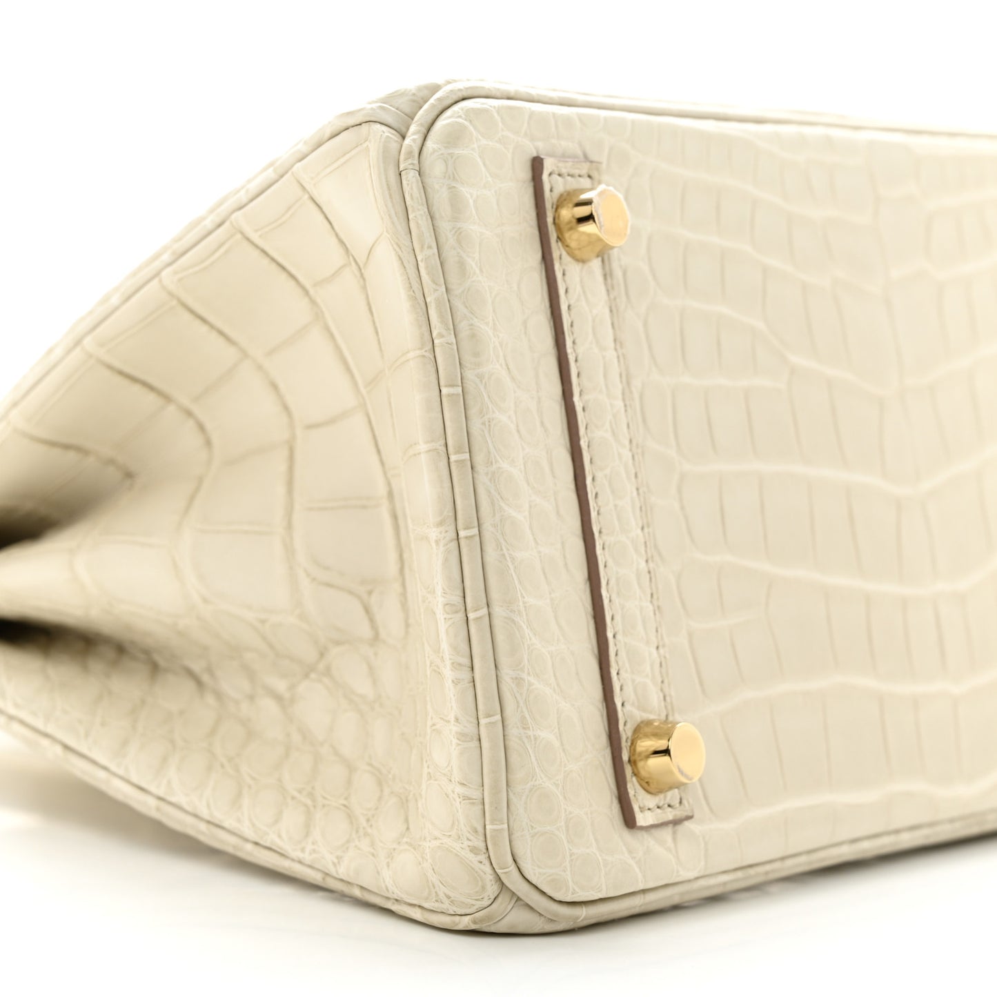 Matte Alligator Birkin 25 Beton