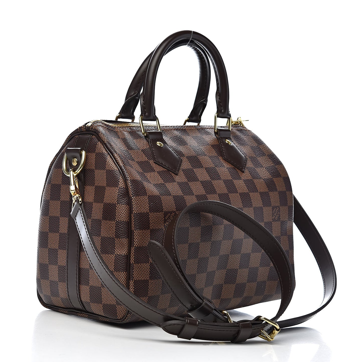 Damier Ebene Speedy Bandouliere 25