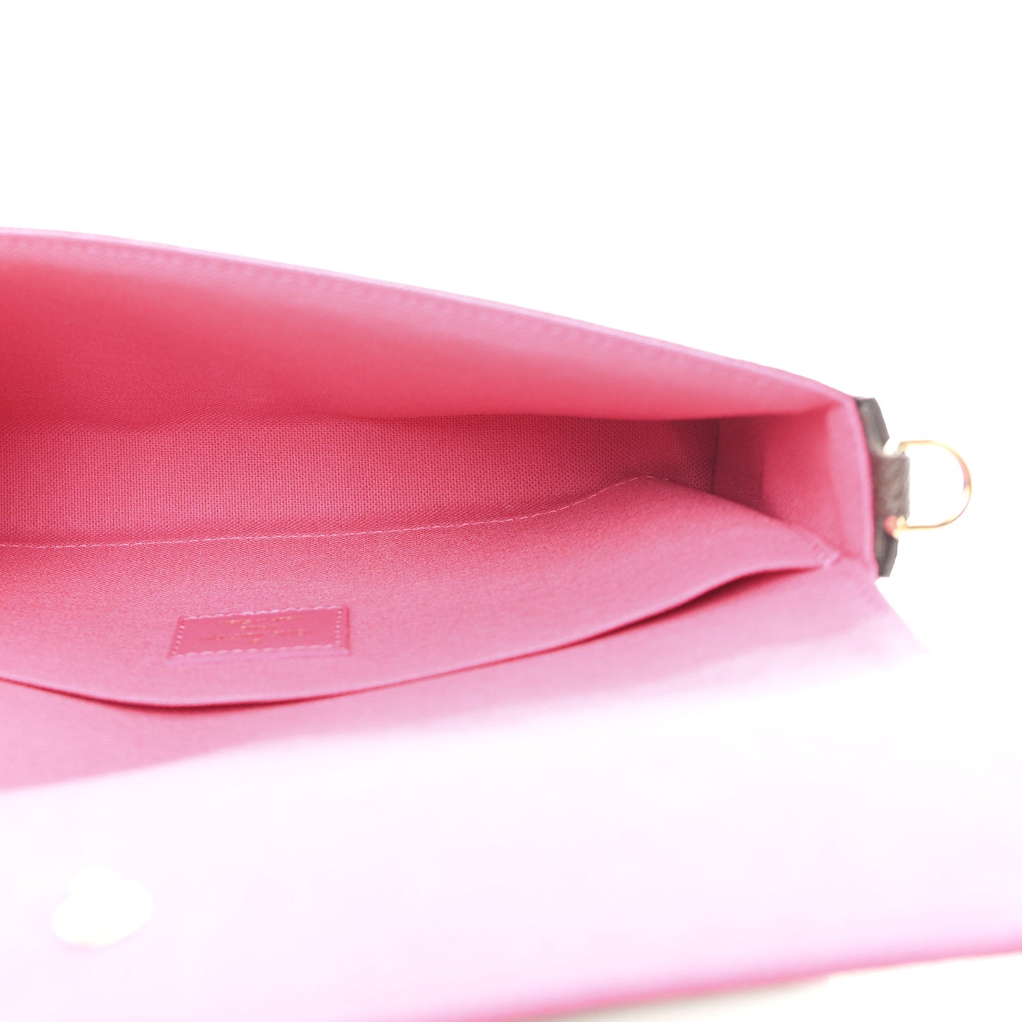 Monogram 2021 Christmas Animation Hollywood Pochette Felicie Chain Wallet Fuchsia