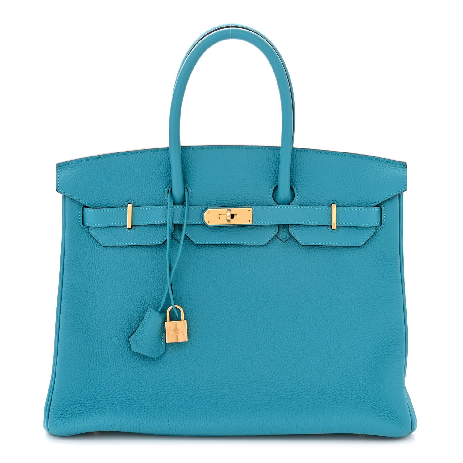 Hermes Togo Birkin 35 Turquoise 1 of 11