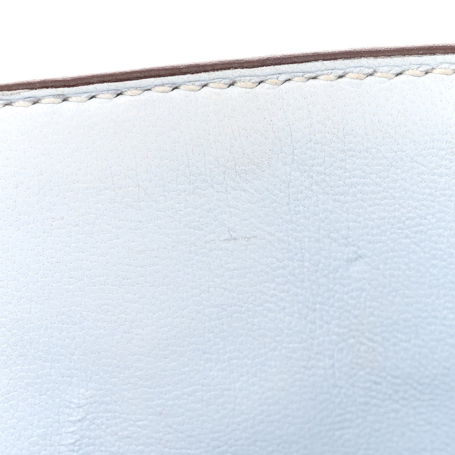 Hermes Chevre Mysore Mini Kelly Sellier 20 Bleu Brume 12 of 17