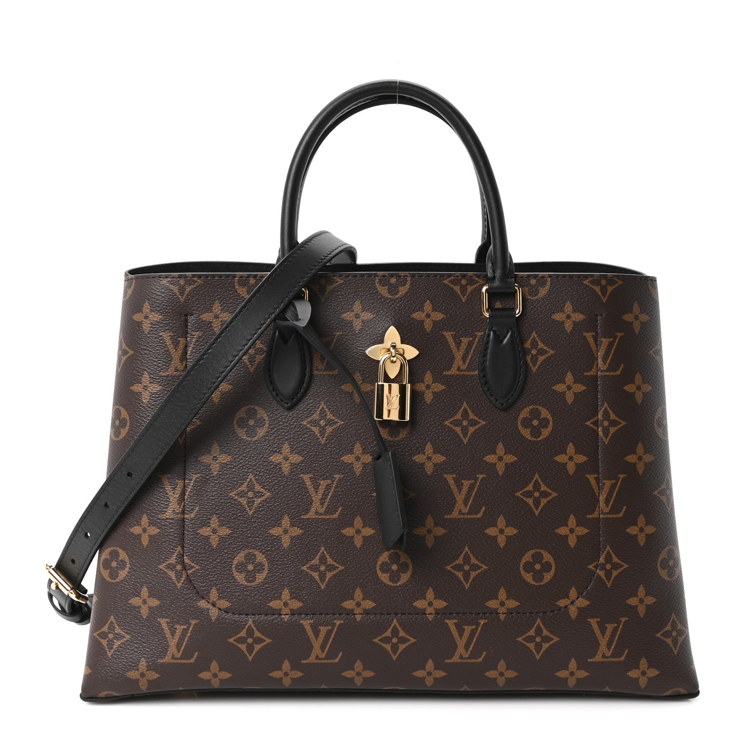Louis Vuitton Monogram Flower Tote Black 1847491 – FASHIONPHILE