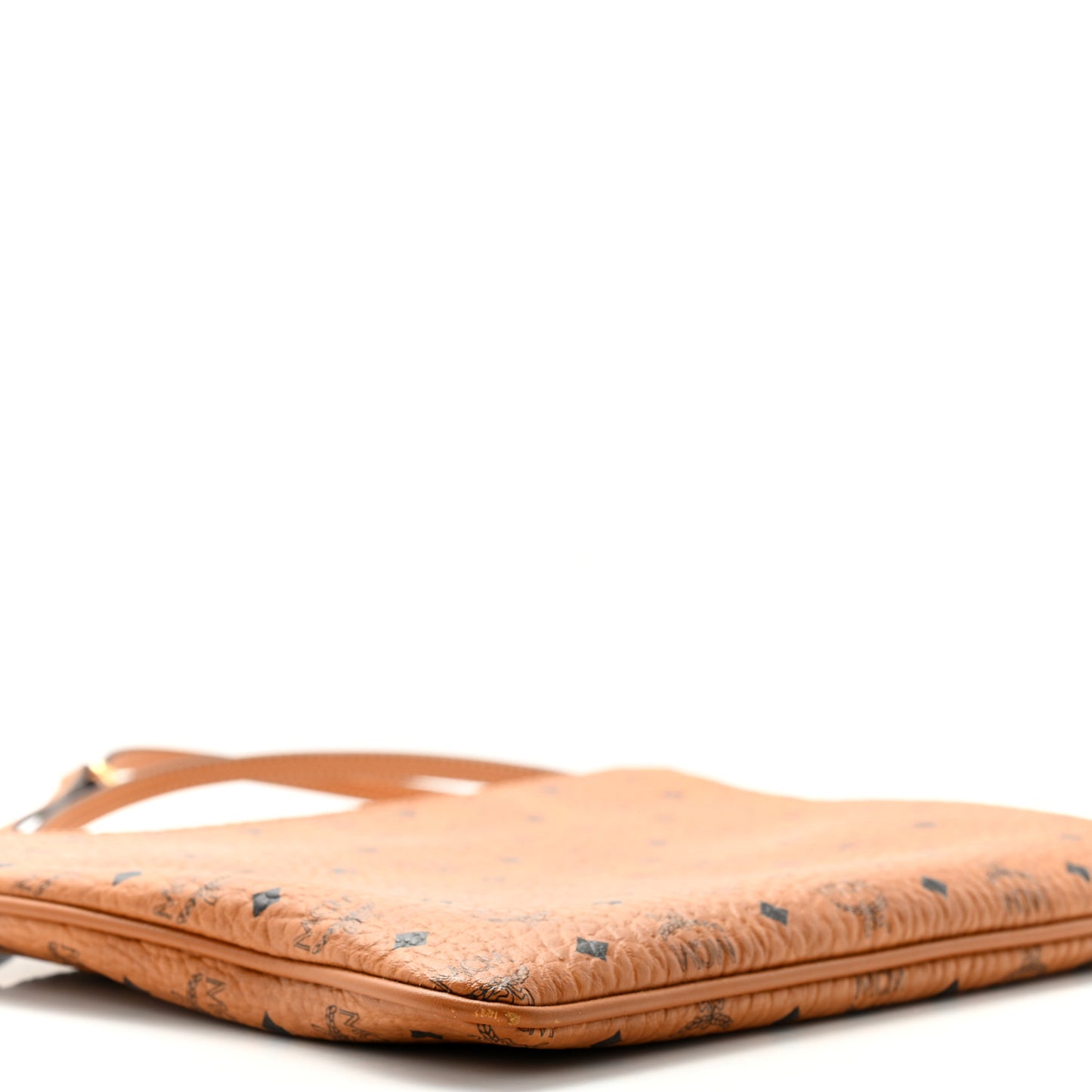 Visetos Medium Crossbody Pouch Cognac