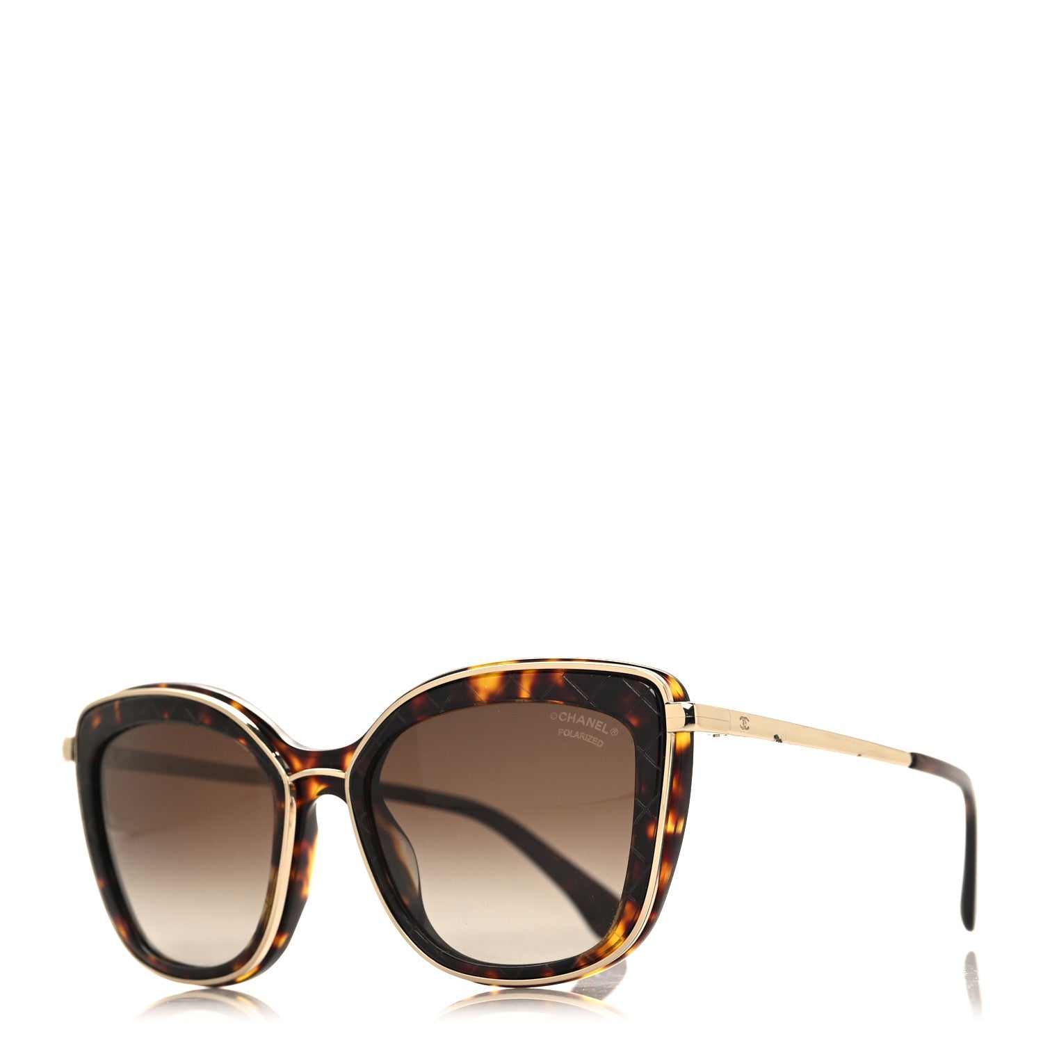 CHANEL Butterfly Sunglasses Tortoise CHANEL Sunglasses: Butterfly Sunglasses, acetate — Fashion  main image 4