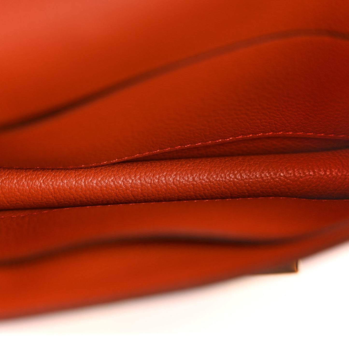 Evercolor Bi-Color Constance Slim Wallet Terre Battue Capucine