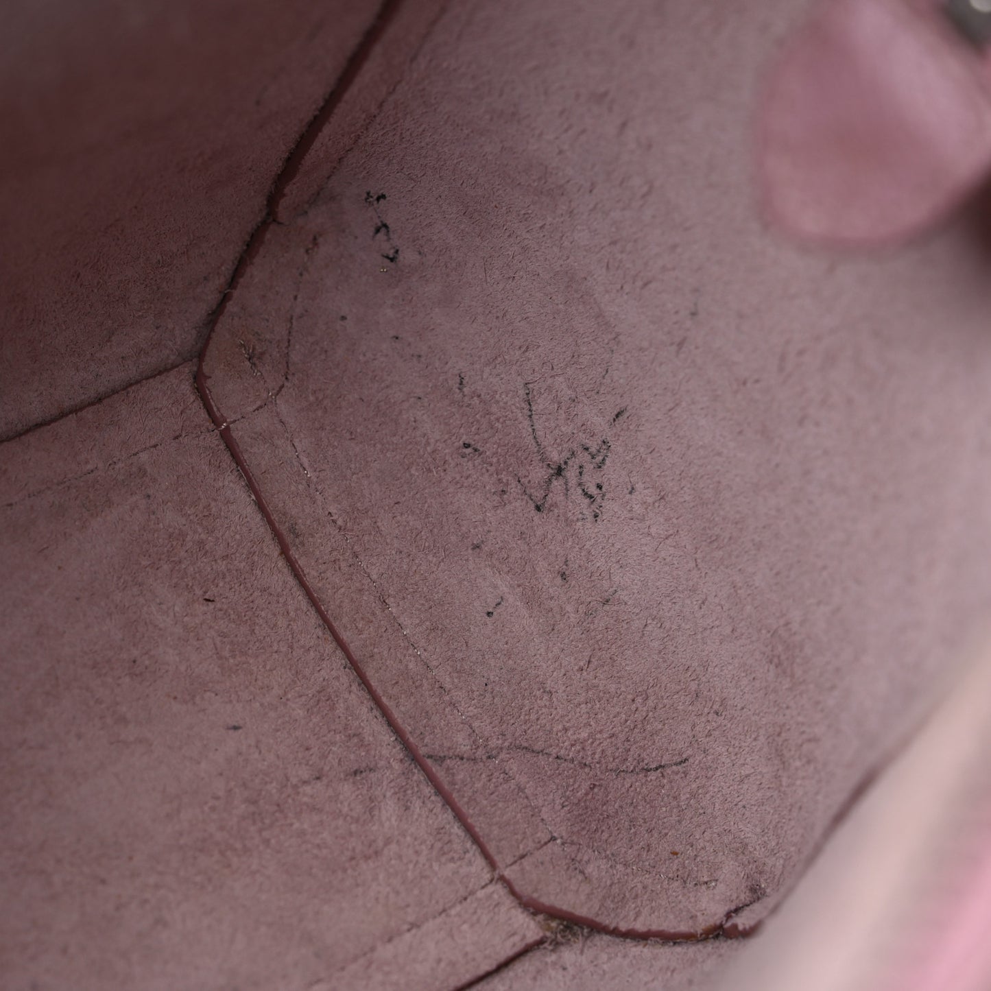 Grained Calfskin Nano Belt Bag Rose Quartz