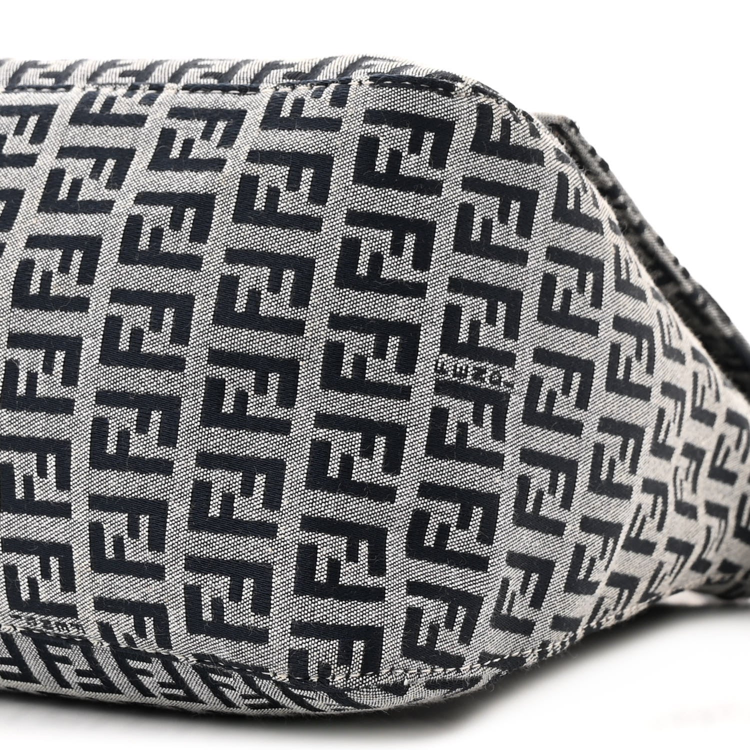 Fendi Zucchino Mama Baguette Navy 9 of 18