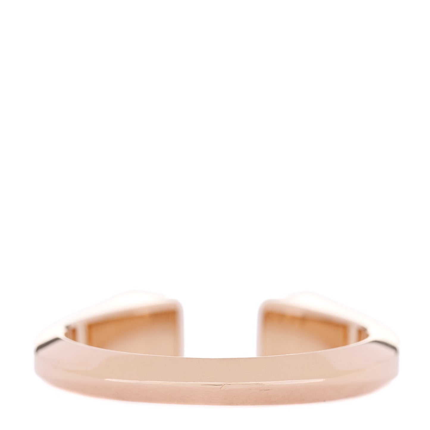 18K Rose Gold Diamond PM Clou de Forge Ring 49 5