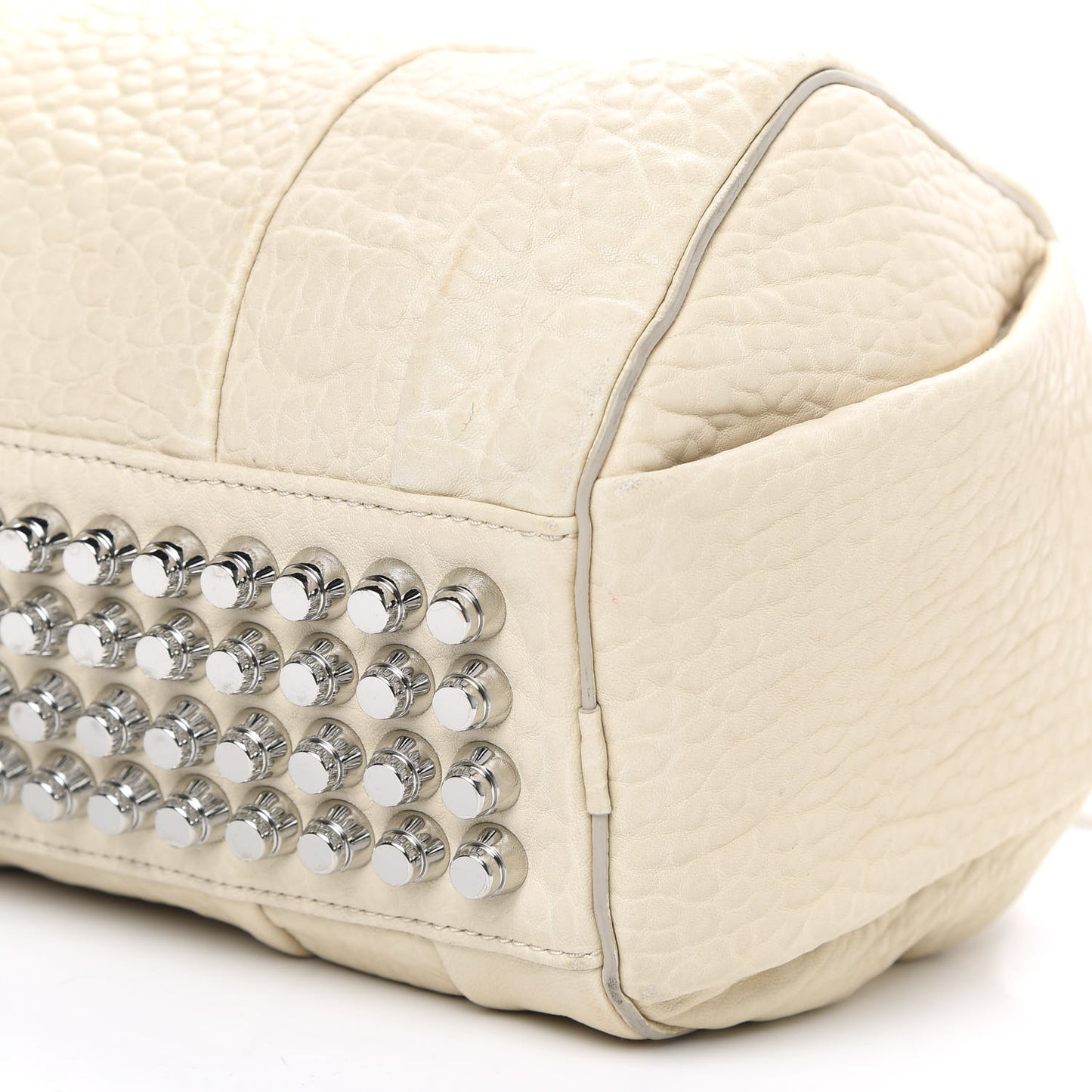 Pebbled Lambskin Rockie Dune Silver Hardware