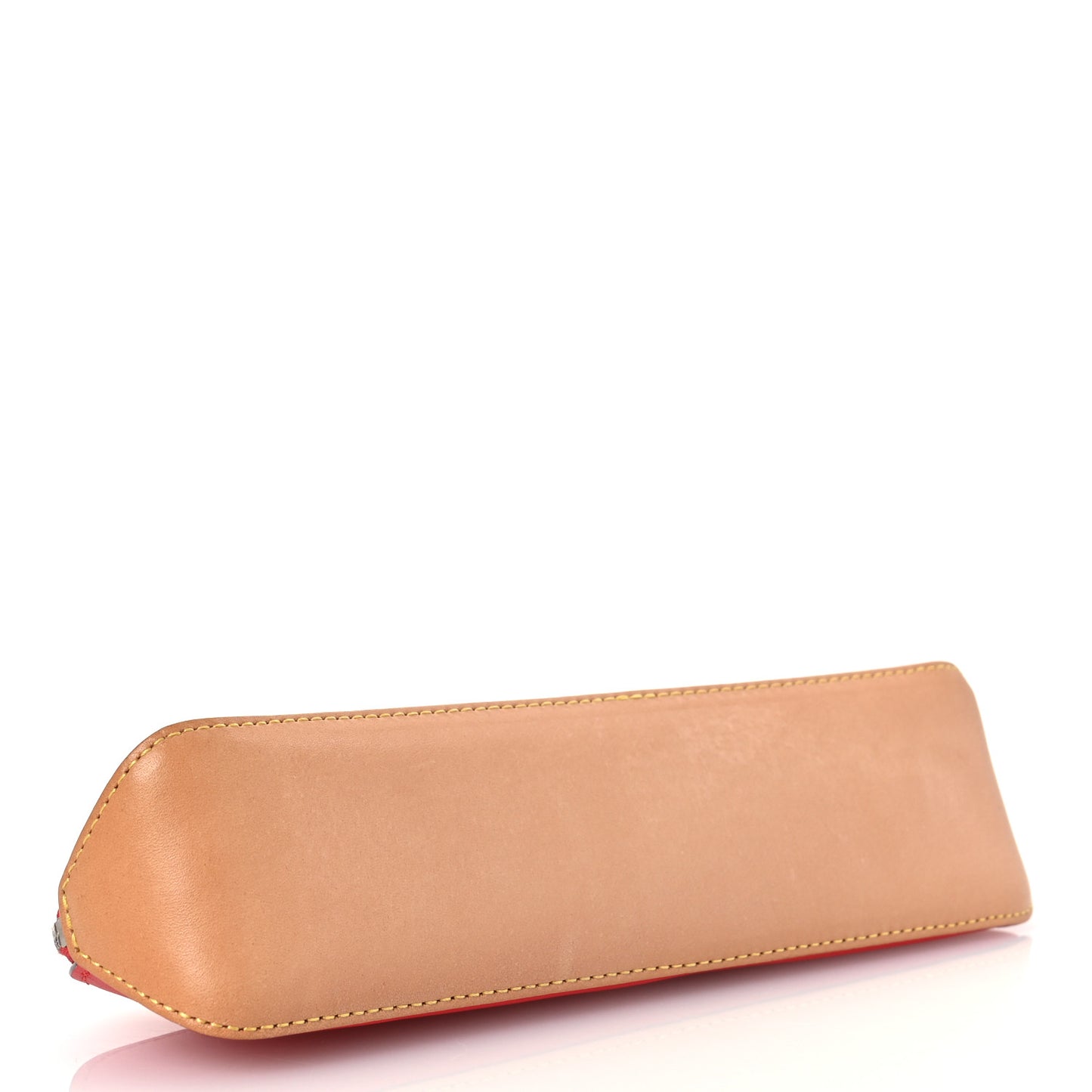 Monogram Elizabeth Pencil Pouch Red