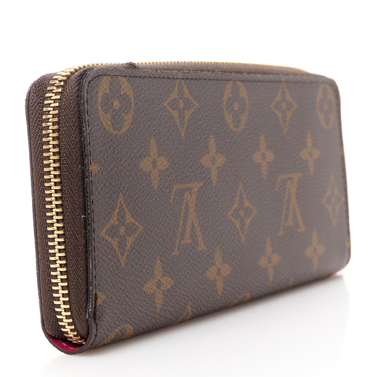 Monogram Clemence Wallet Fuchsia