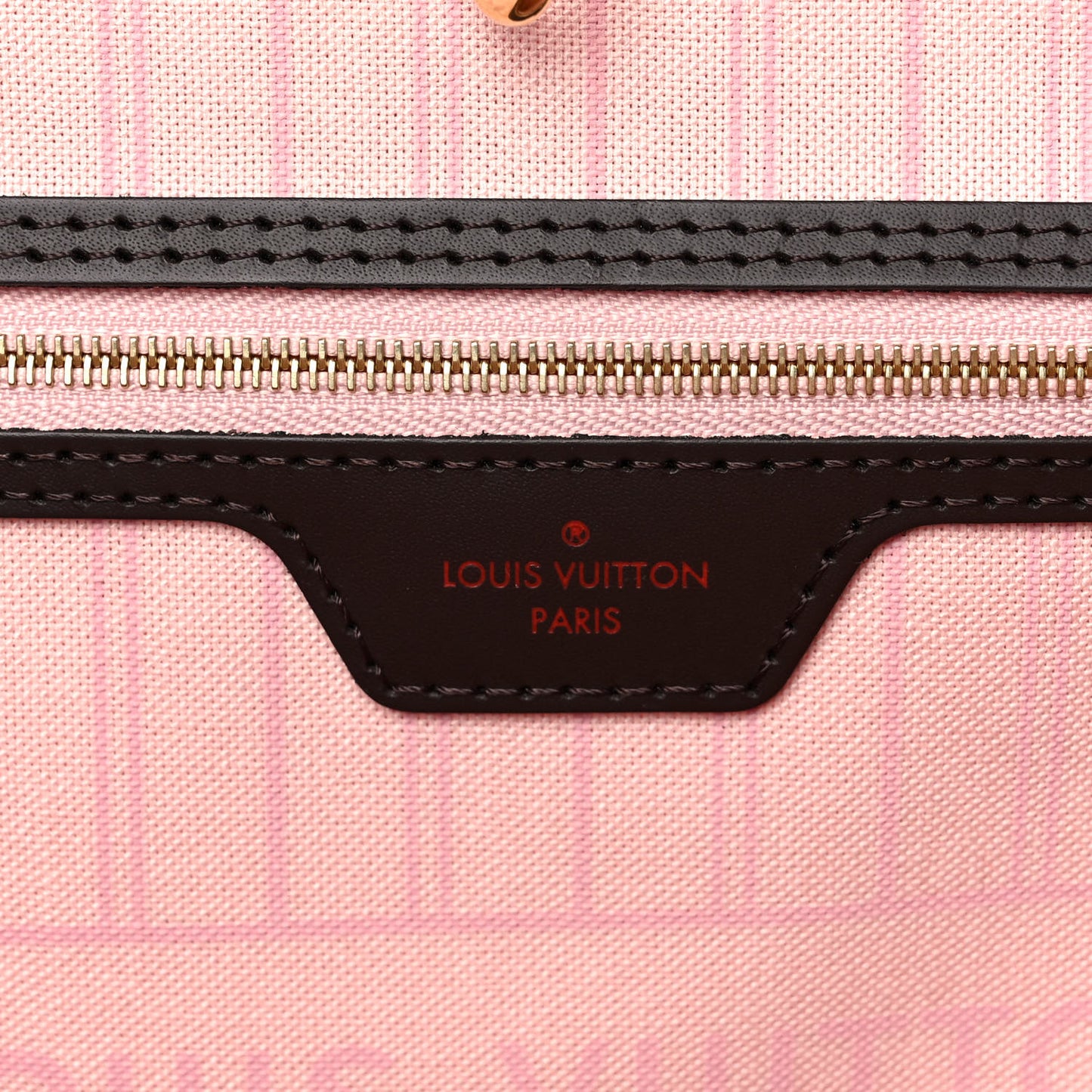 Damier Ebene Neo Neverfull MM Rose Ballerine