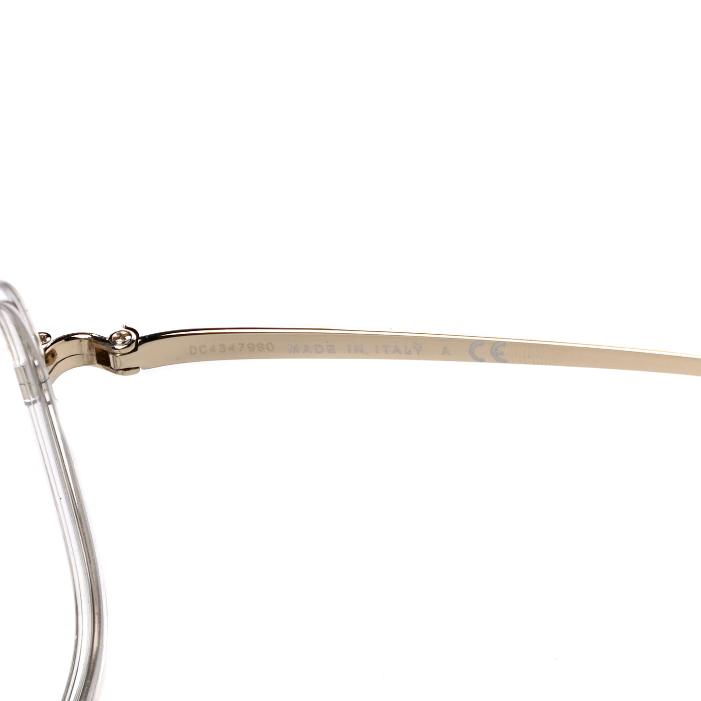 Metal Removable Pearl Chain Square Eyeglasses 2195-S Silver