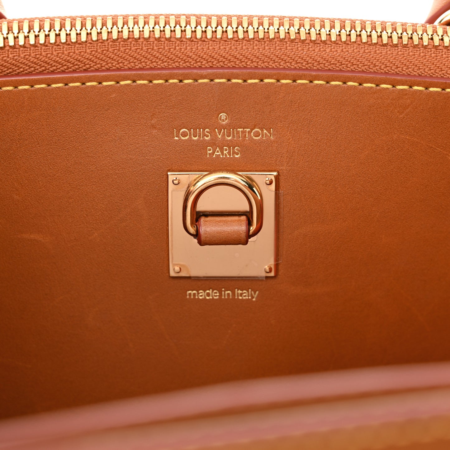 Calfskin Catogram City Steamer MM Chataigne