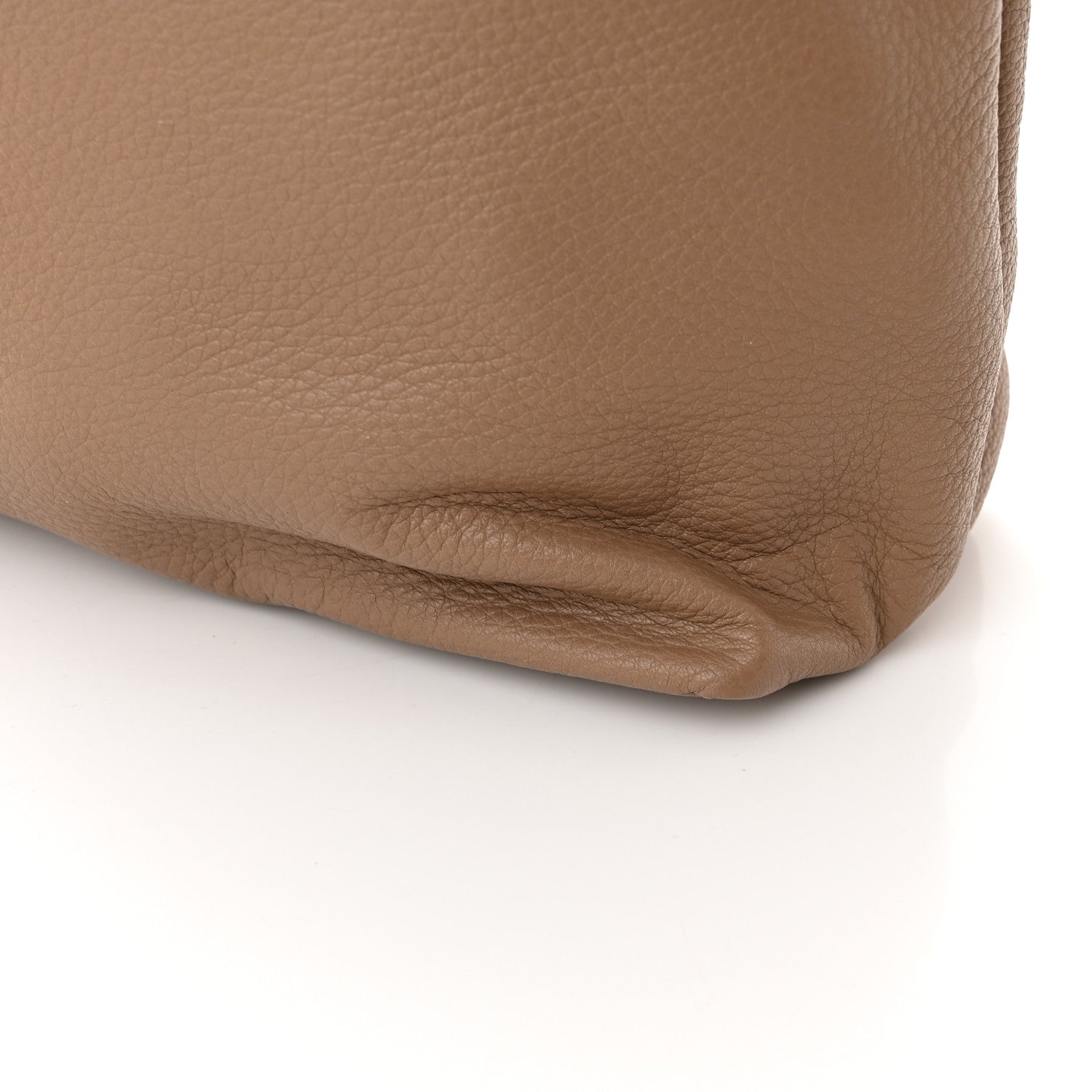 Prada Vitello Daino Embossed Logo Shopping Tote Noisette 10 of 10