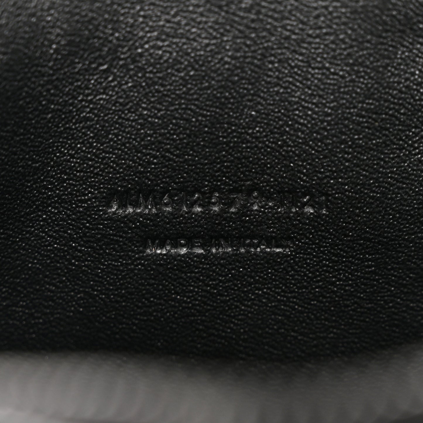 Grain De Poudre Matelasse Monochrome Monogram Mini Lou Camera Bag Black