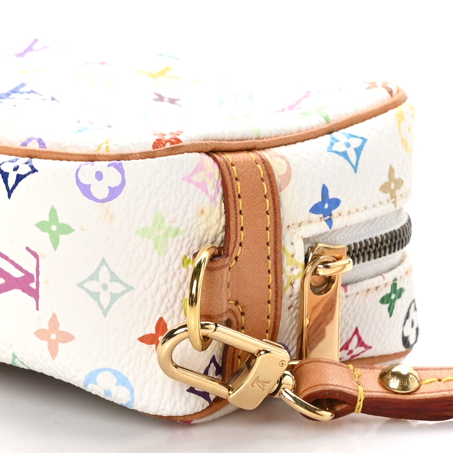 Monogram Multicolor Trousse Wapity White