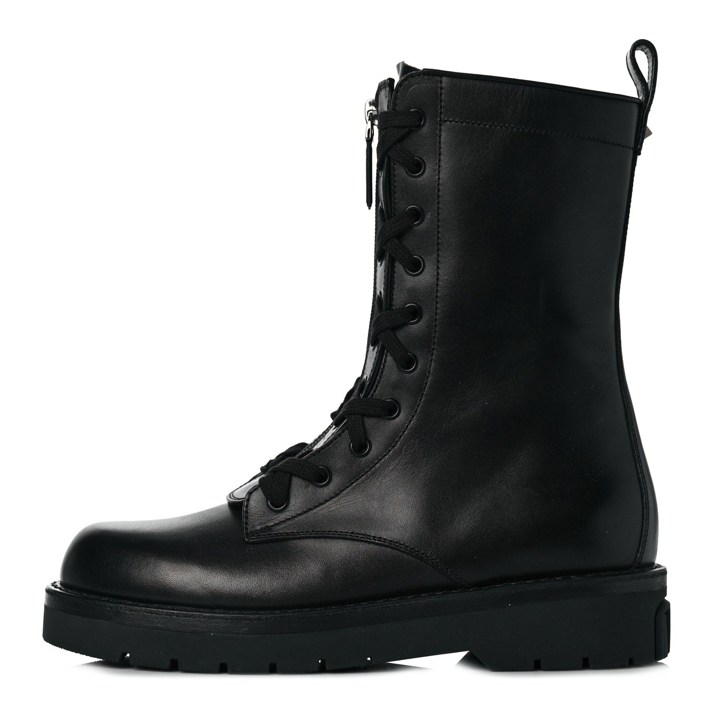 Calfskin XCombat 20/40mm Boots 39.5 Black