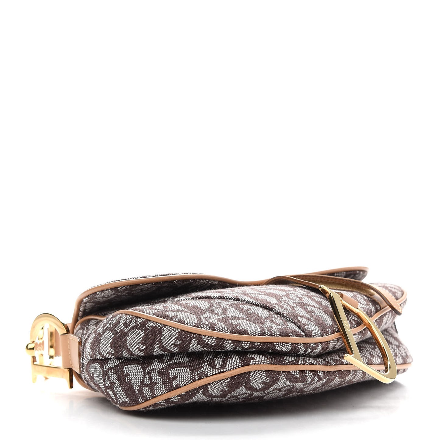 Monogram Saddle Bag Brown