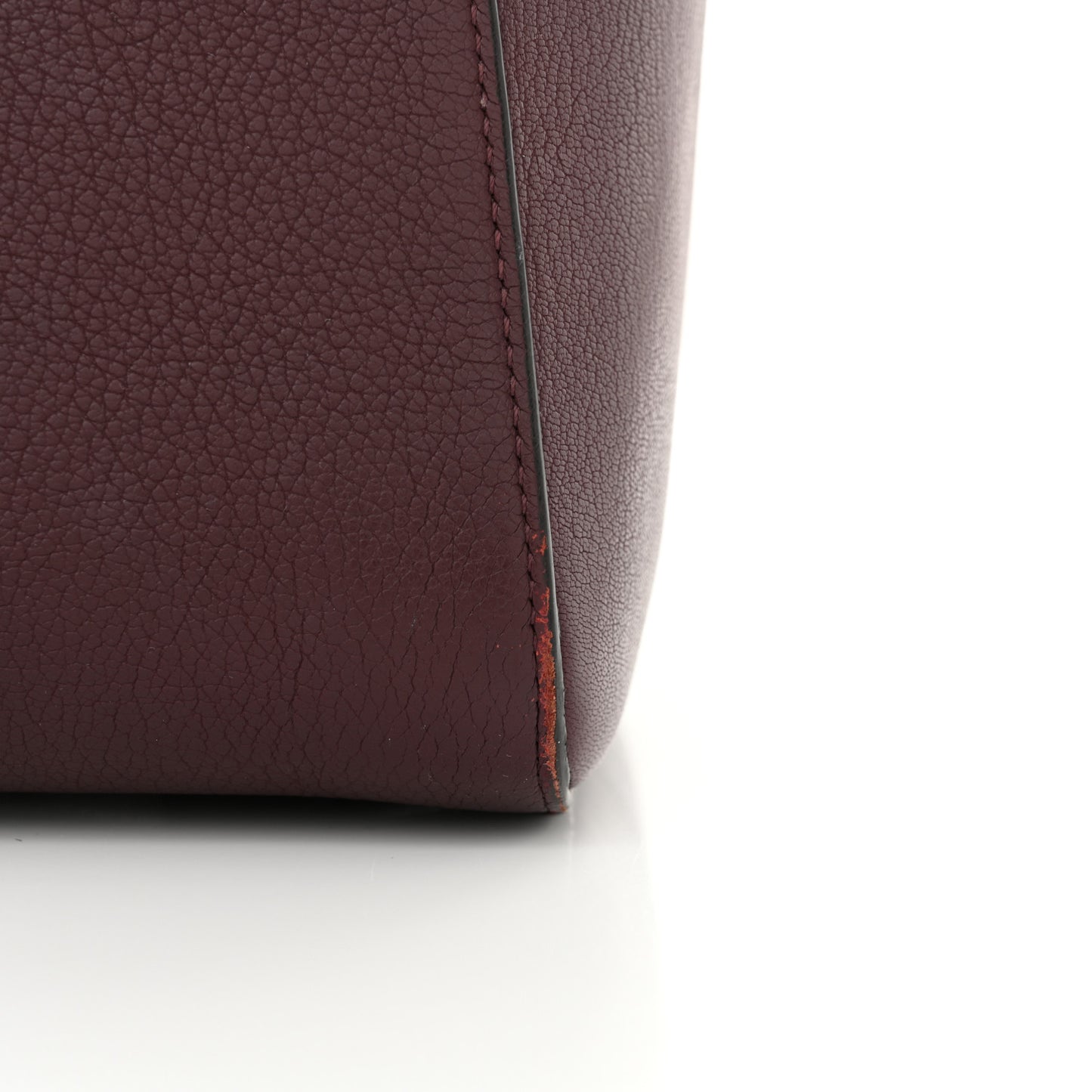 Sugar Goatskin Medium Antigona Oxblood