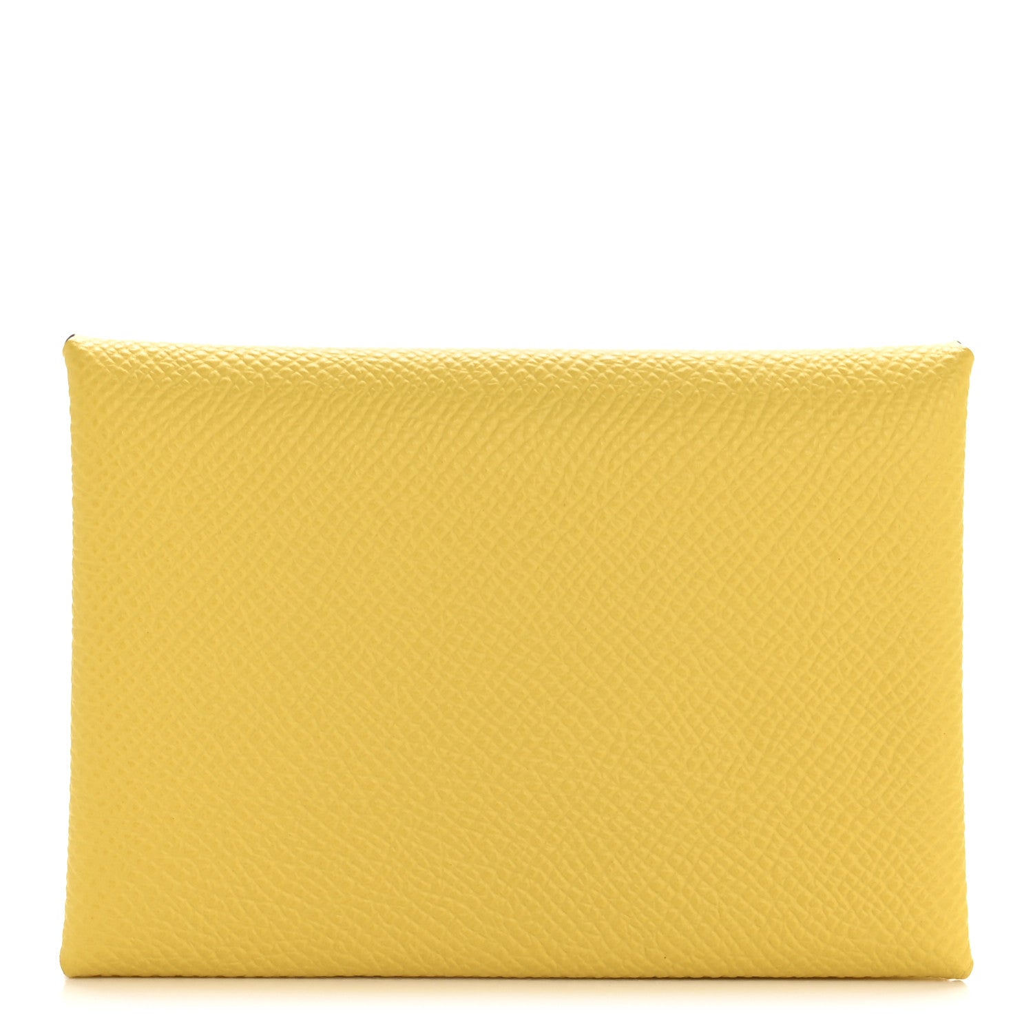 HERMES カルヴィ イエロー Hermes Epsom Calvi Duo Card Case Jaune De Naples 1771424