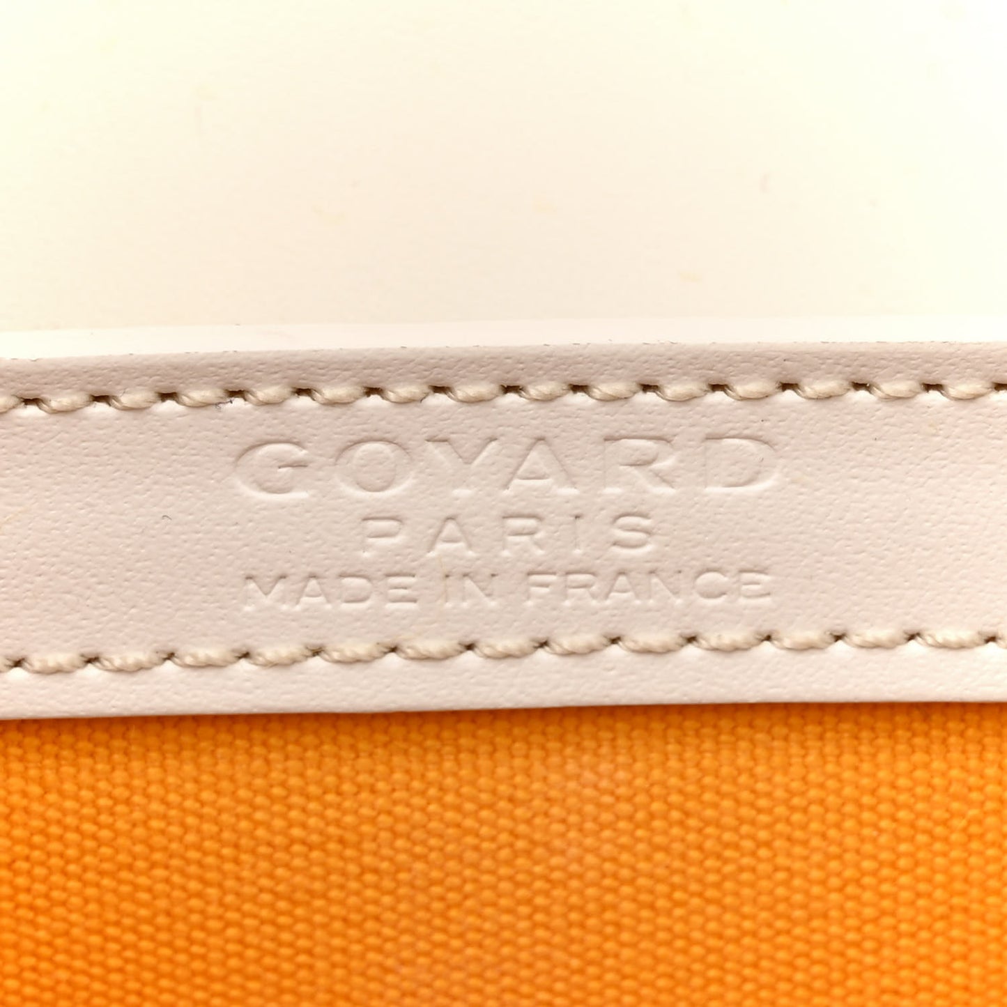 Goyardine Structure Mini Saigon White