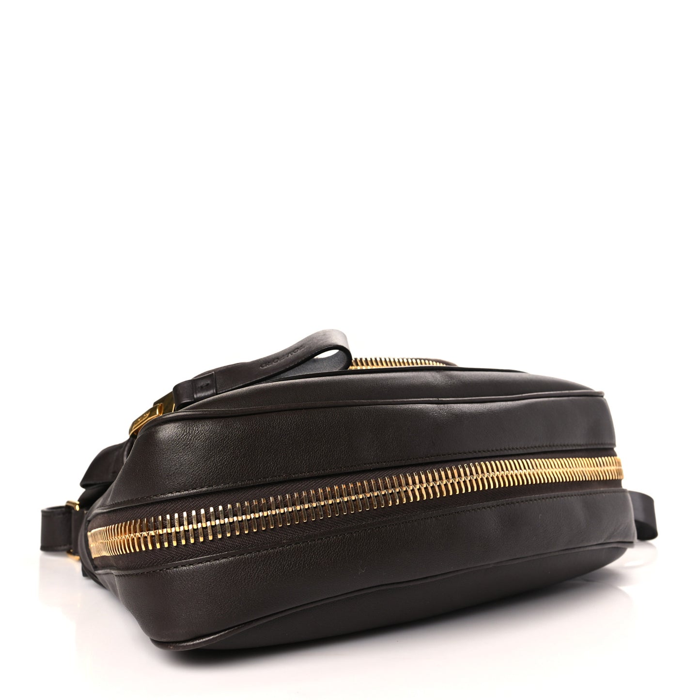 Calfskin Medium Jennifer Crossbody Bag Brown