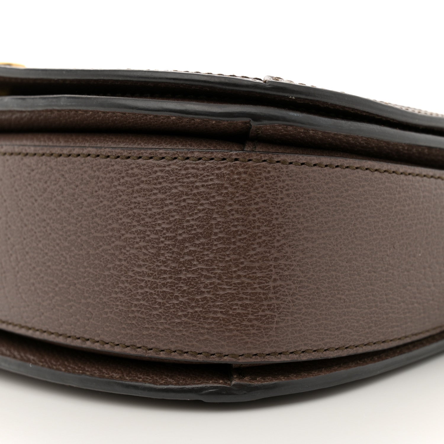 Gucci GG Supreme Monogram Web Small Ophidia Flap Messenger Bag Brown 10 of 13