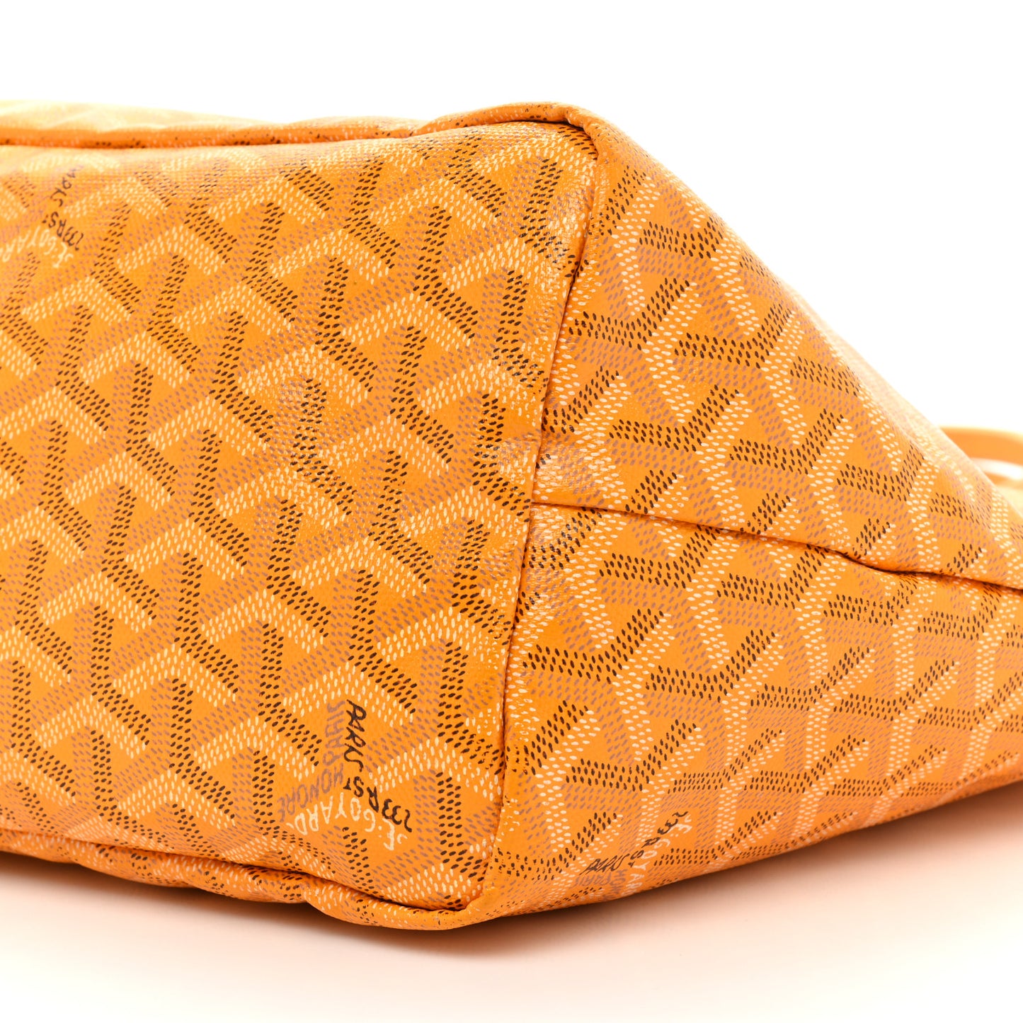 Goyardine Saint Louis PM Yellow