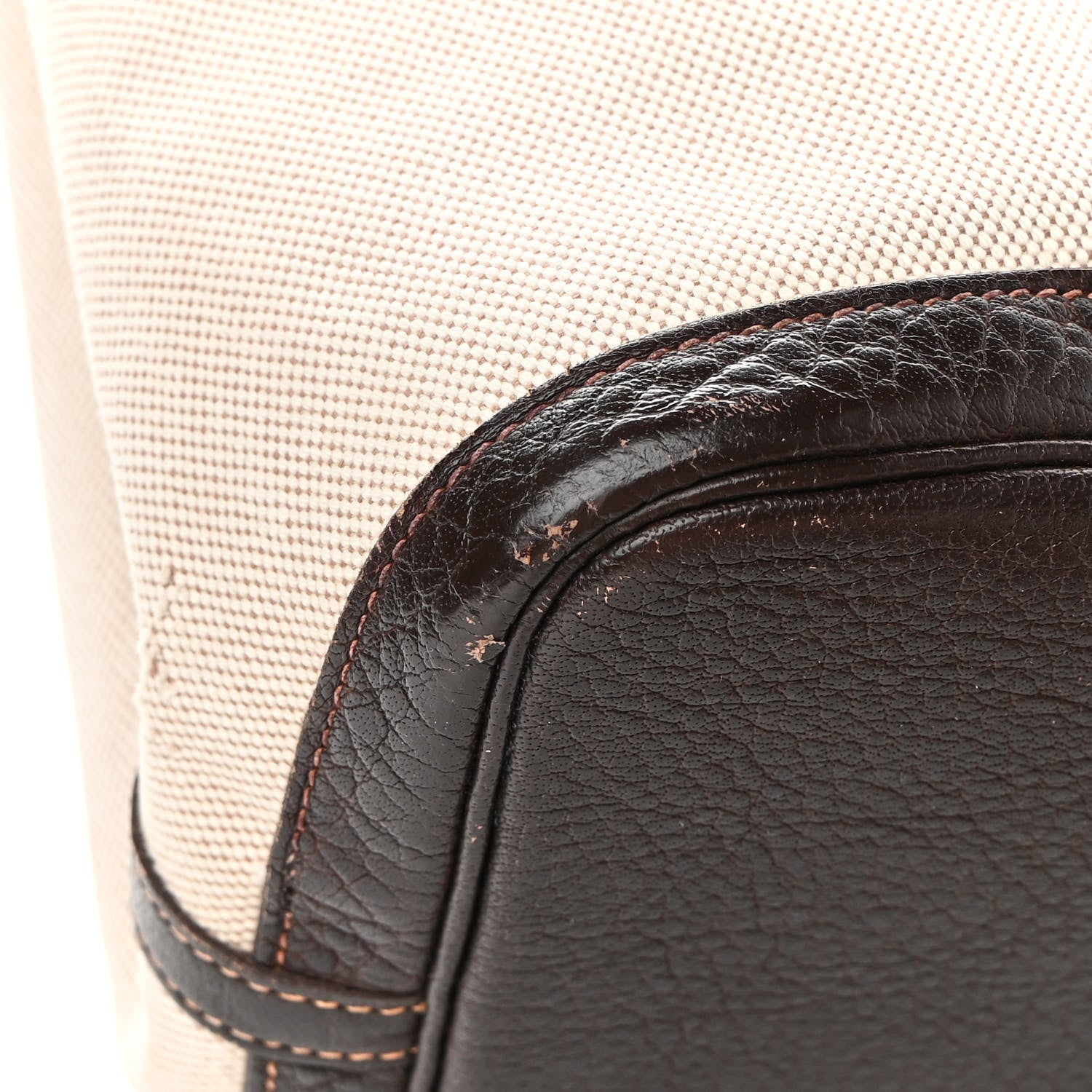 Hermes Toile Buffle Gala Garden Party Tote 36 MM Marron Fonce 12 of 20
