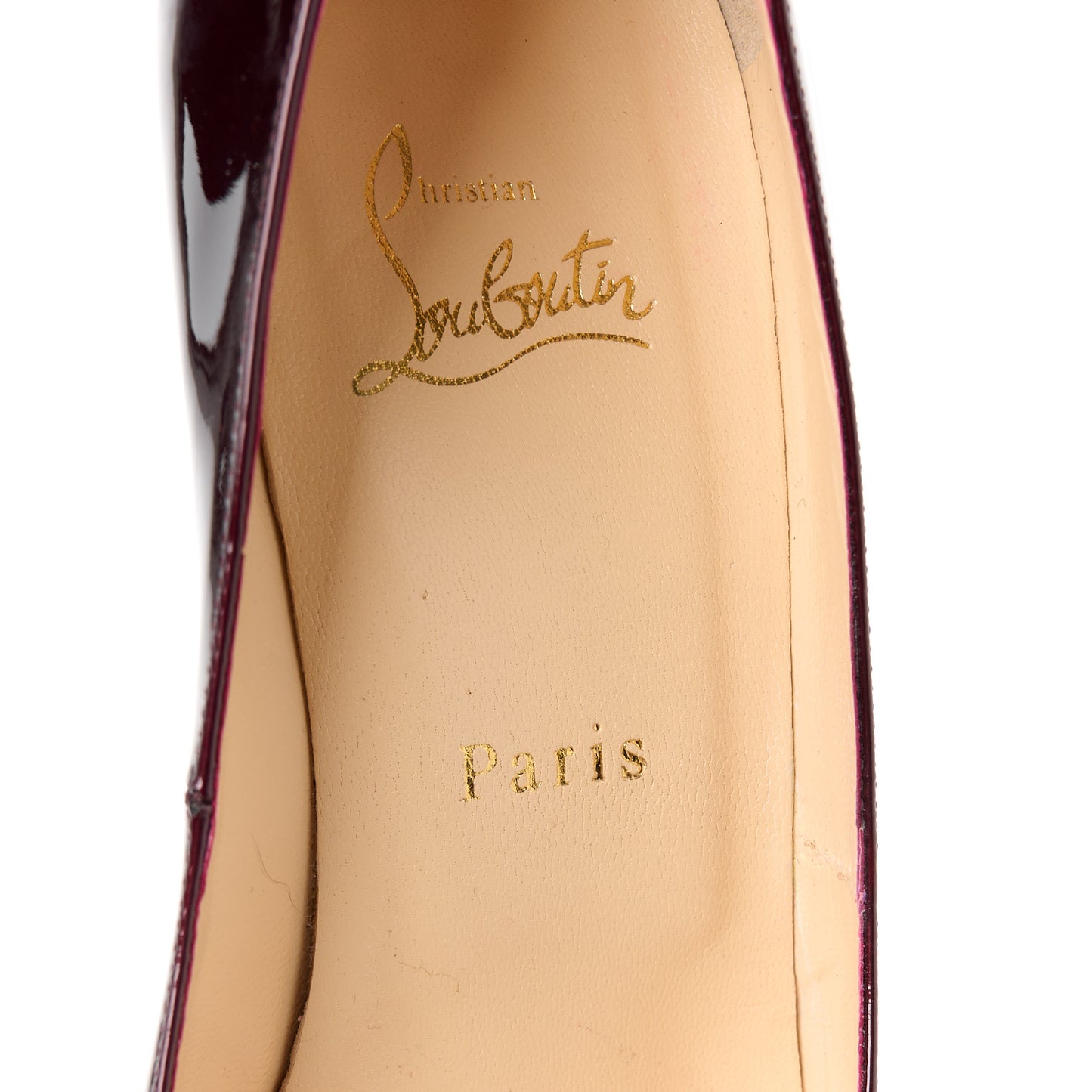 Patent Palais Royal 140 Pumps 39.5 Rouge Noir