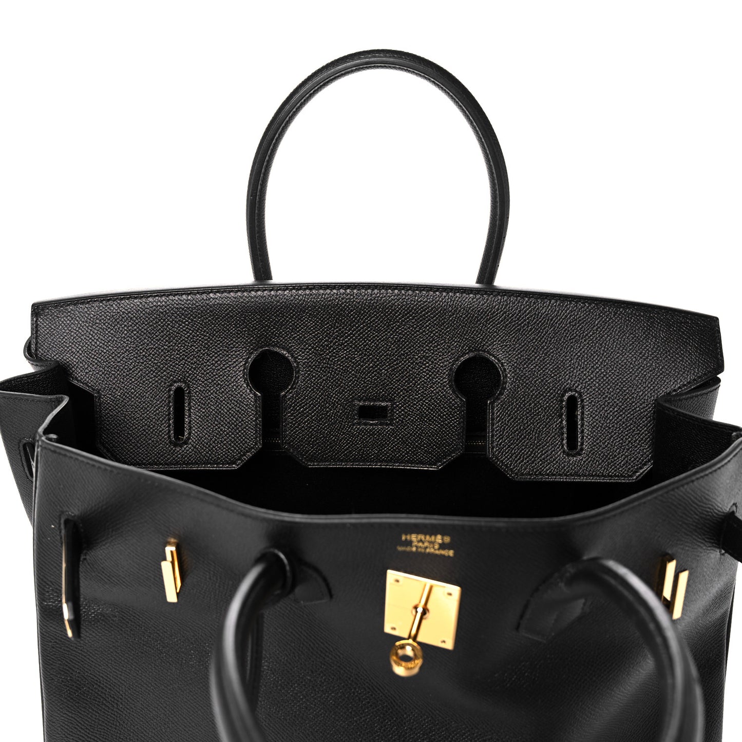 Epsom Birkin 35 Black