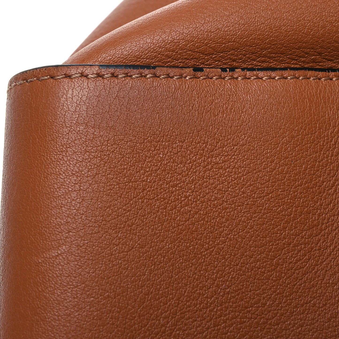 Calfskin Medium Hammock Shoulder Bag Tan